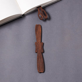 Buy Hand Carved Sheesham Wood Bookmark Online in India 