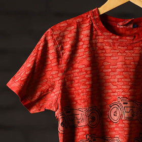 Bindaas art printed cotton unisex round neck t-shirt 11