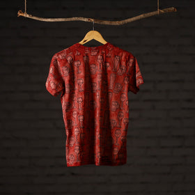 Bindaas art printed cotton unisex round neck t-shirt 14