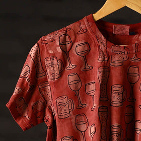 Bindaas art printed cotton unisex round neck t-shirt 14