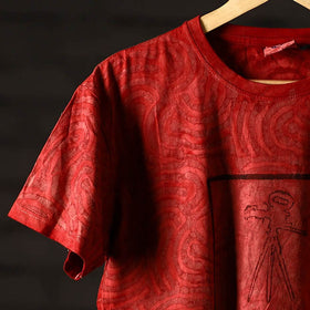 Bindaas art printed cotton unisex round neck t-shirt 18