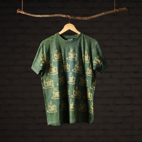 Bindaas art printed cotton unisex round neck t-shirt 26