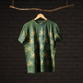 Bindaas art printed cotton unisex round neck t-shirt 26