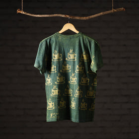 Bindaas art printed cotton unisex round neck t-shirt 26