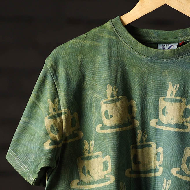 Bindaas art printed cotton unisex round neck t-shirt 26