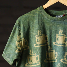 Bindaas art printed cotton unisex round neck t-shirt 26