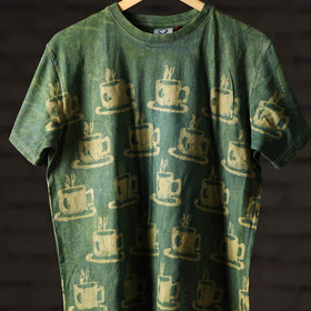 Bindaas art printed cotton unisex round neck t-shirt 26