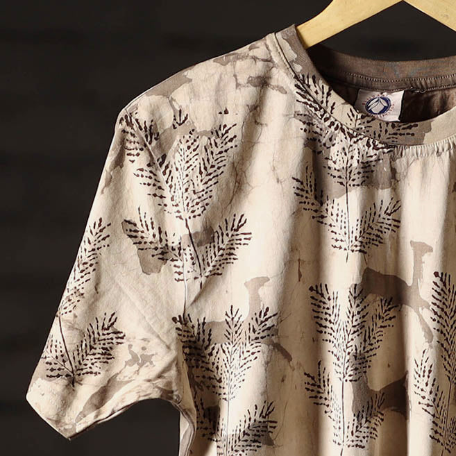 Bindaas art printed cotton unisex round neck t-shirt 31