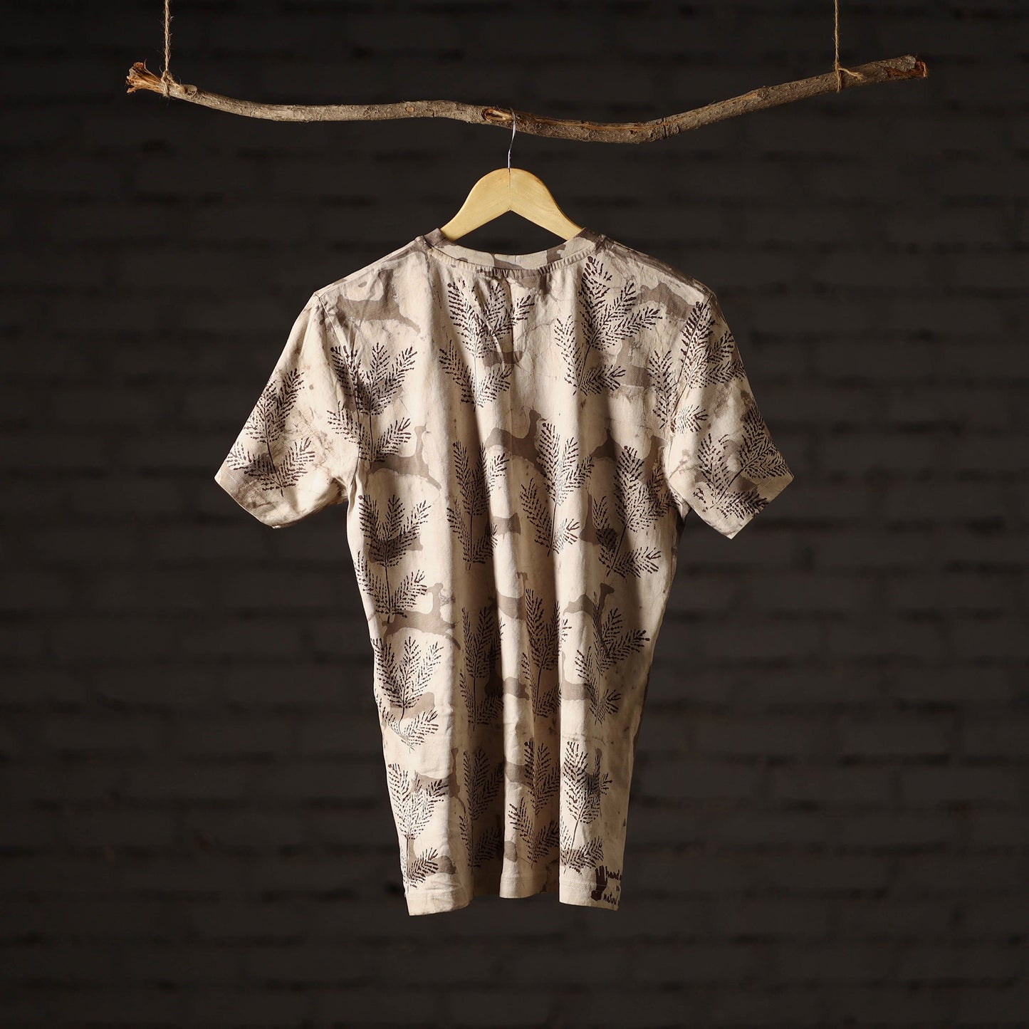 Bindaas art printed cotton unisex round neck t-shirt 31