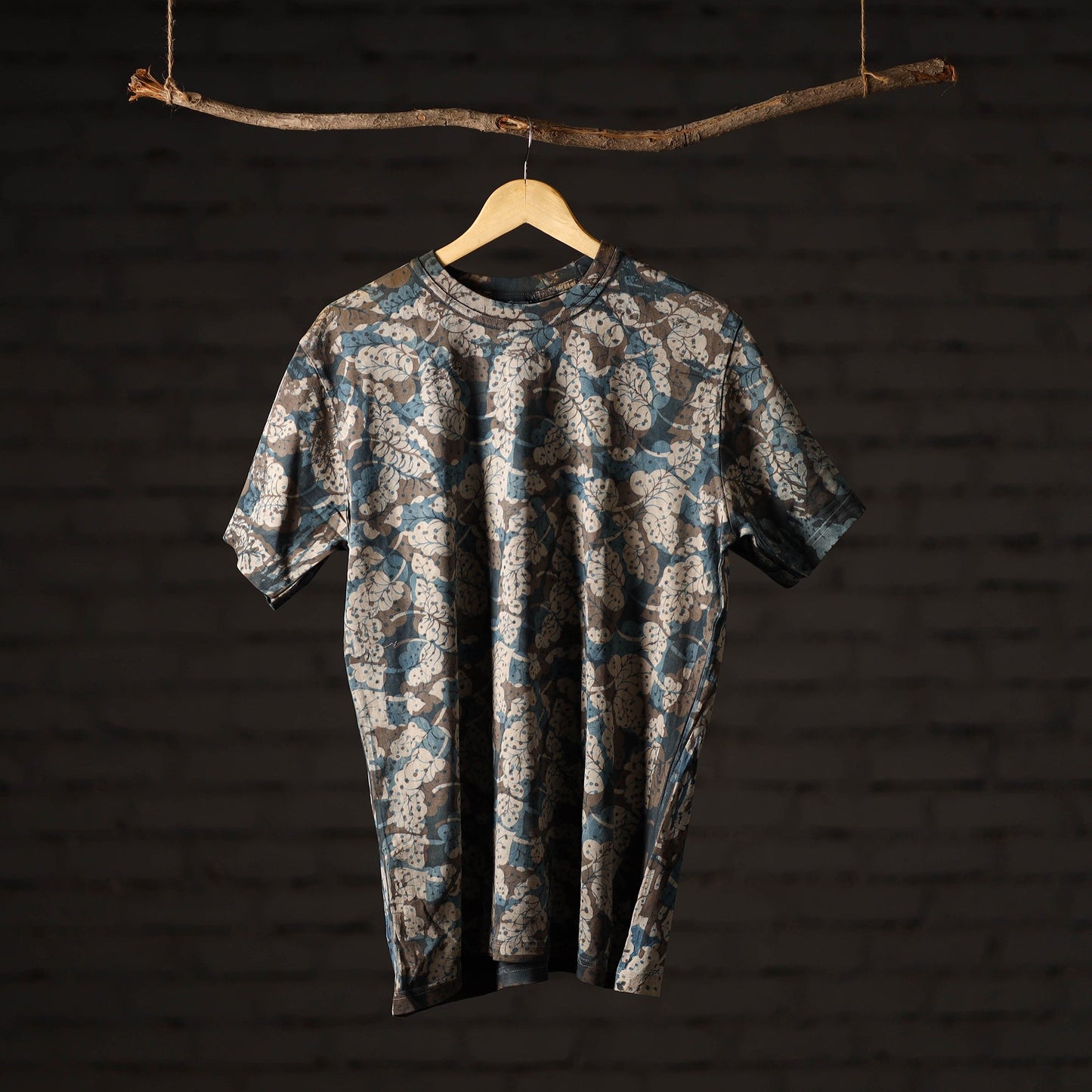 Bindaas art printed cotton unisex round neck t-shirt 43