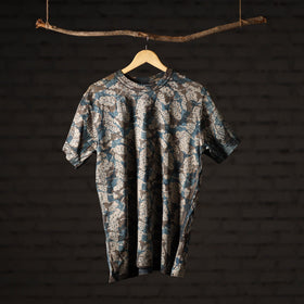 Bindaas art printed cotton unisex round neck t-shirt 43