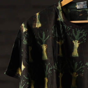 Bindaas art printed cotton unisex round neck t-shirt 44