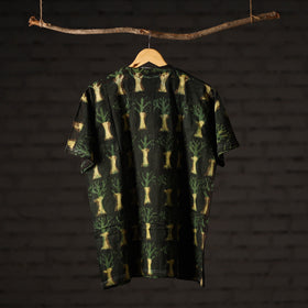 Bindaas art printed cotton unisex round neck t-shirt 44