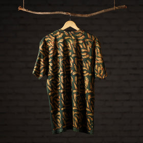 Bindaas art printed cotton unisex round neck t-shirt 48