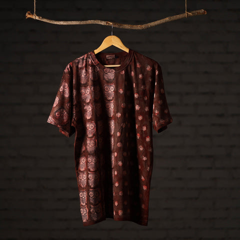 Bindaas art printed cotton unisex round neck t-shirt 61