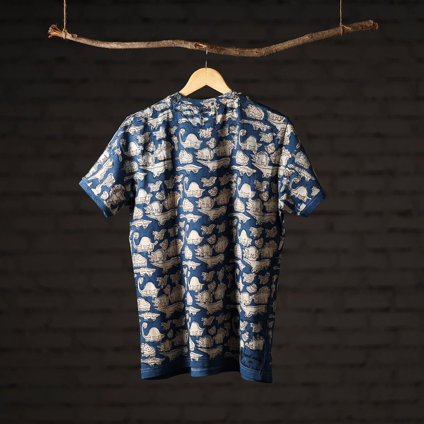 Bindaas art printed cotton unisex round neck t-shirt 94