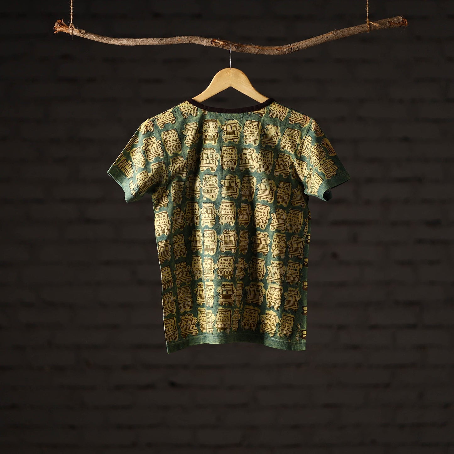 Bindaas art printed cotton women round neck t-shirt 79