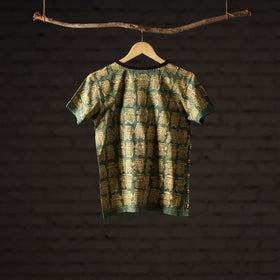 Bindaas art printed cotton women round neck t-shirt 79