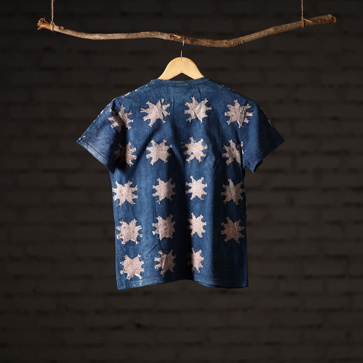 Bindaas art printed cotton women v neck t-shirt 74