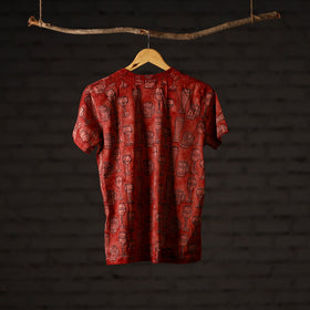 Bindaas art printed cotton unisex round neck t-shirt 14