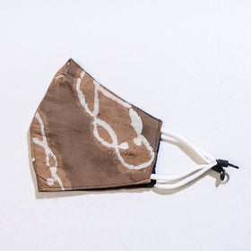  Bindass Block Print Cotton 3 Layer Snug Fit Face Cover 