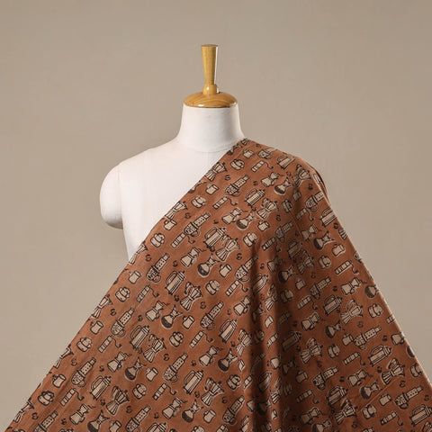 Bindaas cotton natural dyed fabric 11 - handcrafted