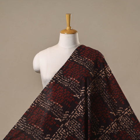 Bindaas cotton natural dyed fabric 14 - handcrafted