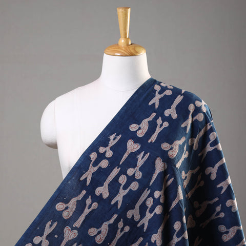 Bindaas hand printed cotton fabric - handcrafted