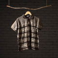 Bindaas natural dyed art unisex polo collar t-shirt 63