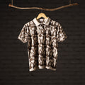 Bindaas natural dyed art unisex polo collar t-shirt 95