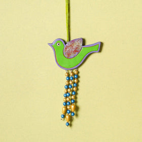  Bishnupur Handpainted Terracotta Wall Hanging 