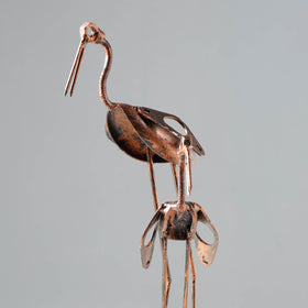  Handmade Recycled Metal Sculpture by Debabrata Ruidas 