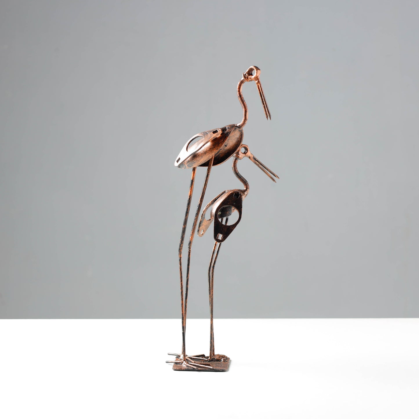  Handmade Recycled Metal Sculpture by Debabrata Ruidas 