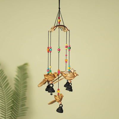  Handcarved Khamhar Wood Jhoomar / Hanging 