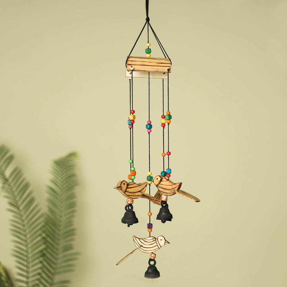 Handcarved Khamhar Wood Jhoomar / Hanging 