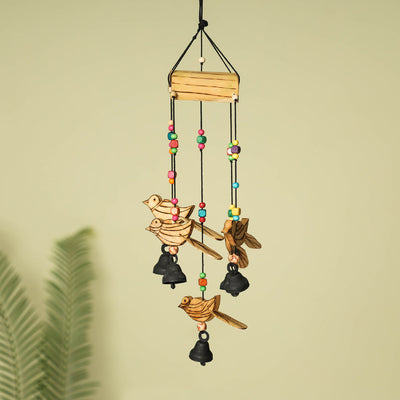  Handcarved Khamhar Wood Jhoomar / Hanging 
