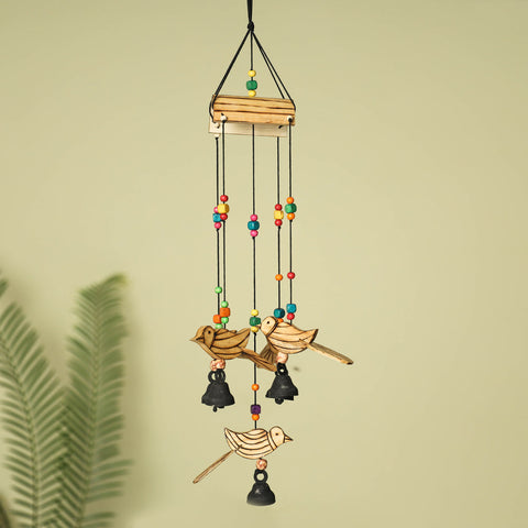  Handcarved Khamhar Wood Jhoomar / Hanging 