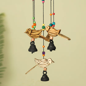  Handcarved Khamhar Wood Jhoomar / Hanging 