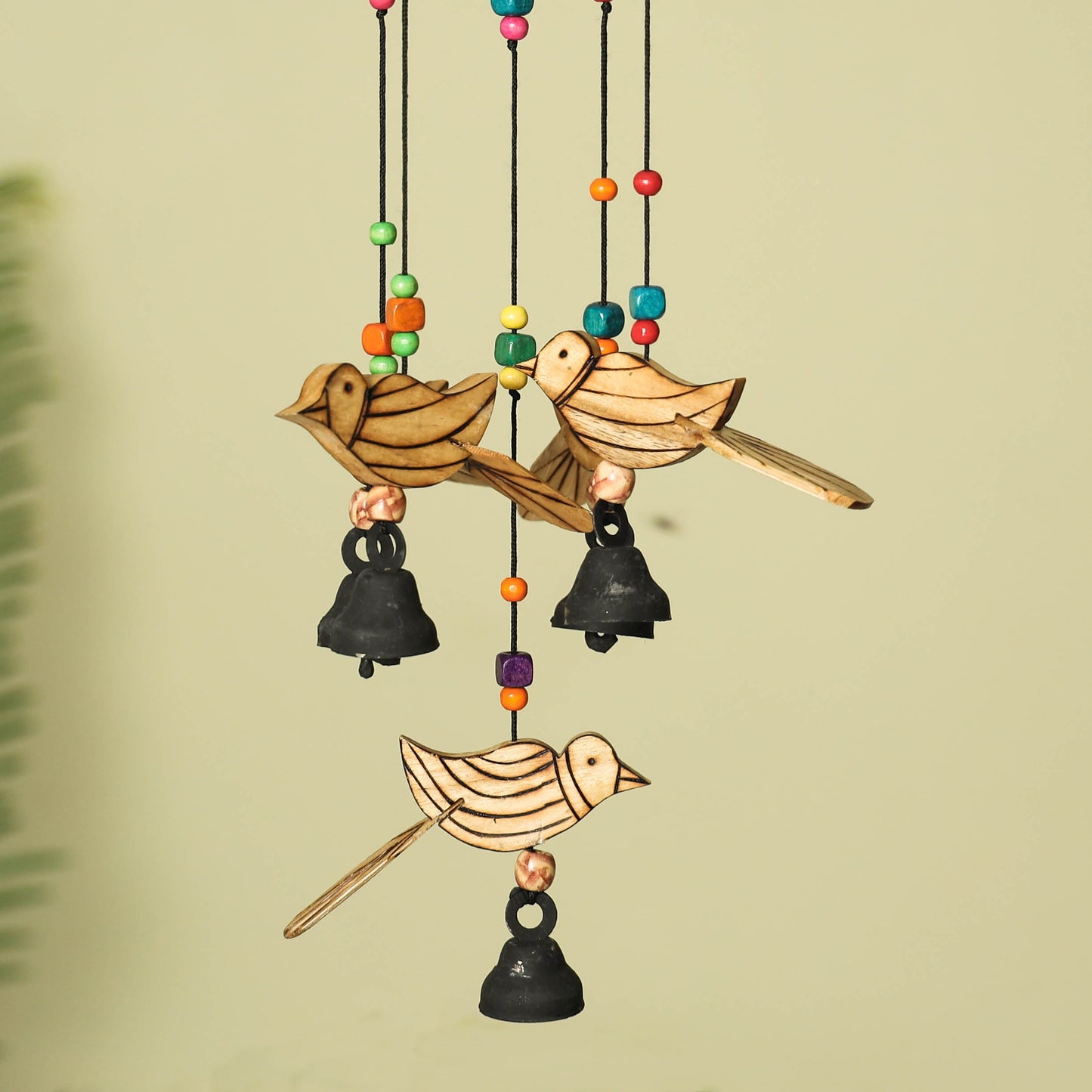  Handcarved Khamhar Wood Jhoomar / Hanging 