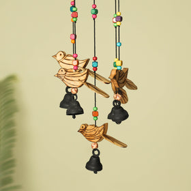  Handcarved Khamhar Wood Jhoomar / Hanging 
