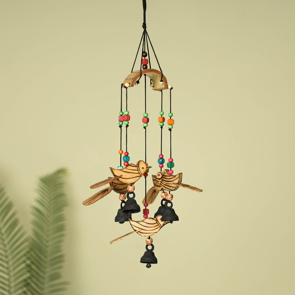  Handcarved Khamhar Wood Jhoomar / Hanging 