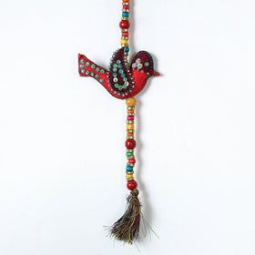  Buy Bird - Handmade Felt & Beadwork Wall Hanging 
