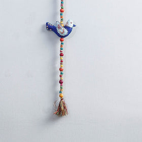  Buy Bird - Handmade Felt & Beadwork Wall Hanging 