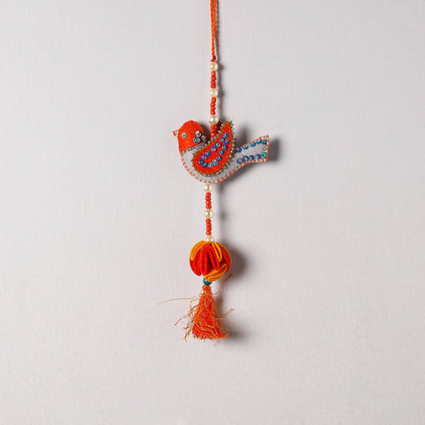  Buy Bird - Handmade Felt & Beadwork Wall Hanging 