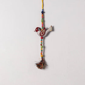  Buy Bird - Handmade Felt & Beadwork Wall Hanging 