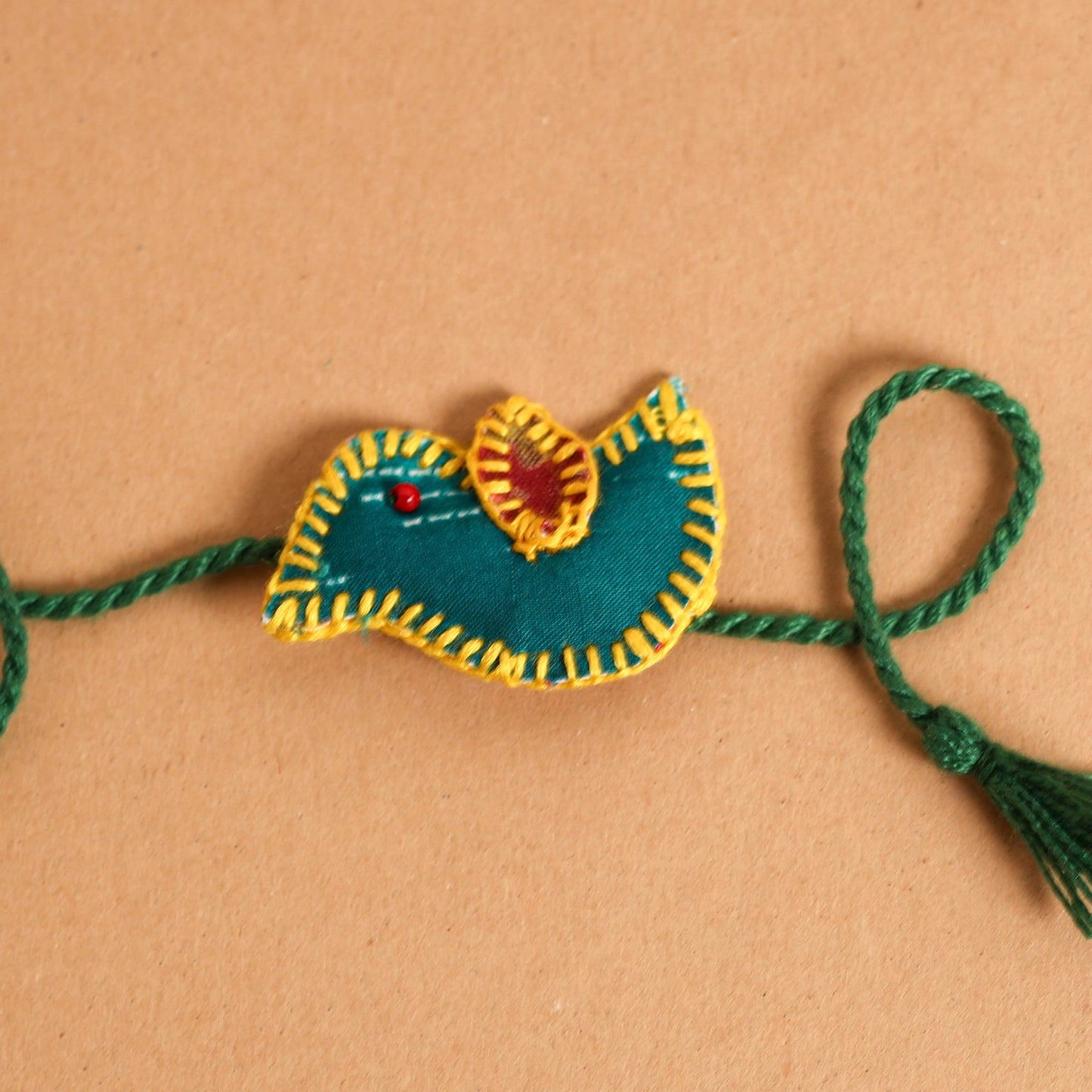  Bird - Handmade Threadwork Kids Rakhi 