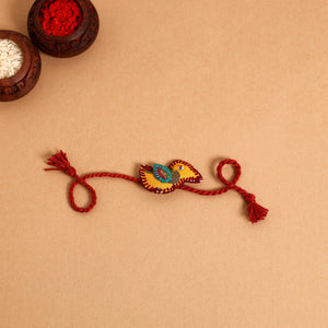  Bird - Handmade Threadwork Kids Rakhi 