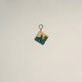 Bird - handpainted clay art keychain 22 - handcrafted