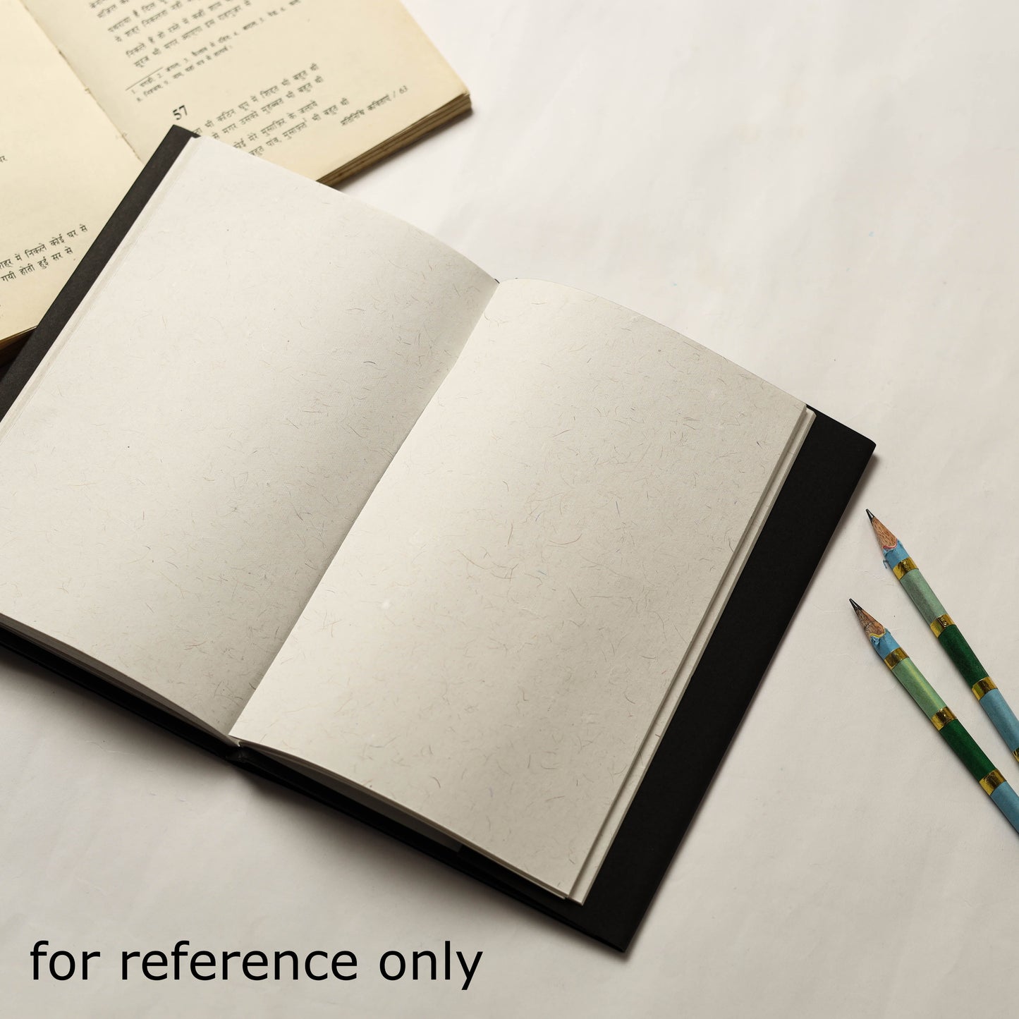 Bird - handpainted handmade paper notebook 24 - handcrafted