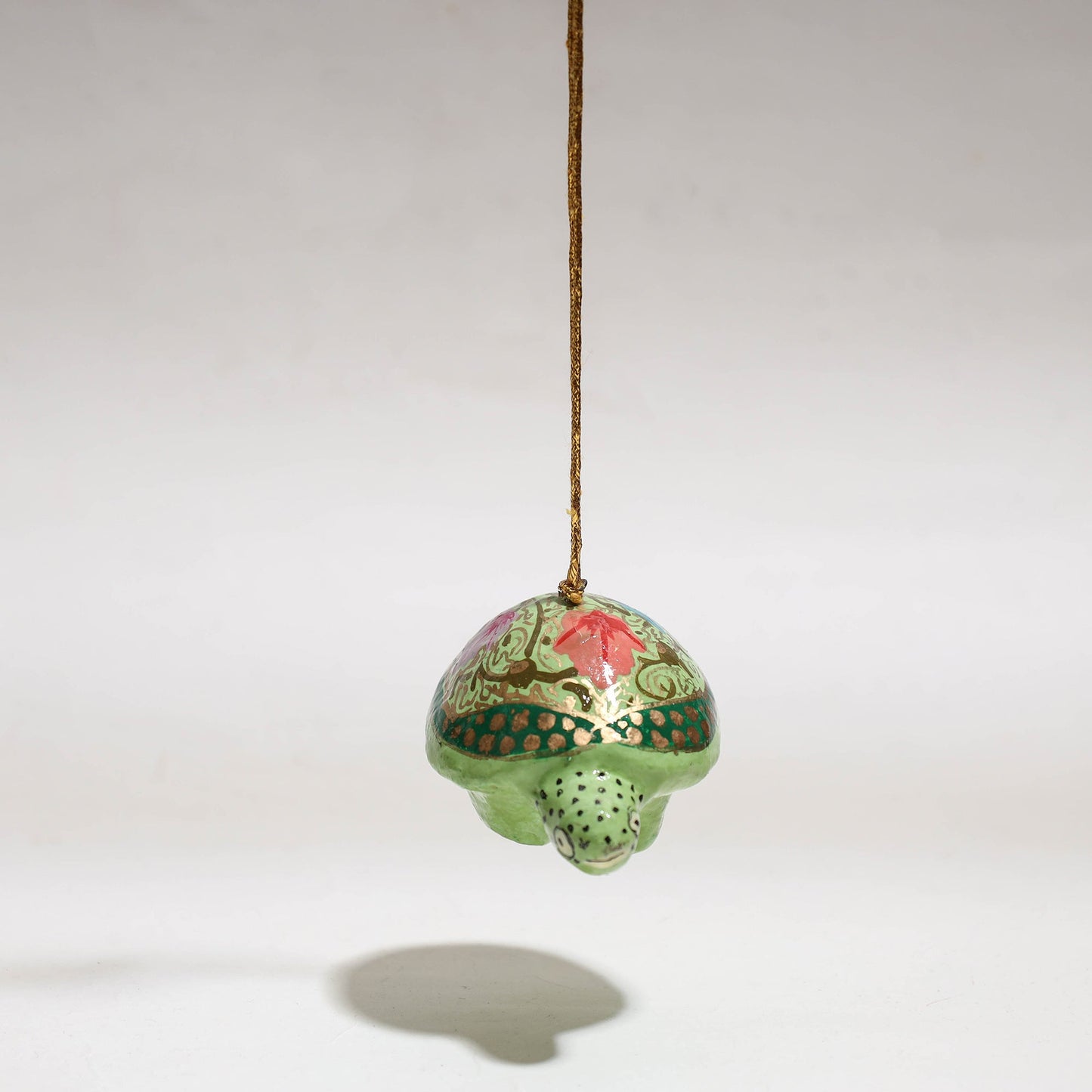 Bird - kashmir handpainted christmas decor ornament 79
